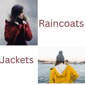 Raincoats and Jackets sign
